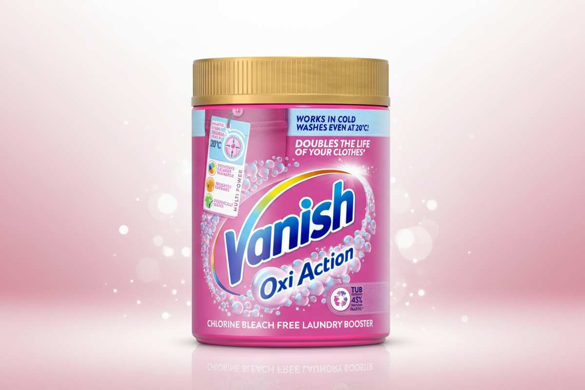 Vanish Oxi Action Pink Stain Remover 470g