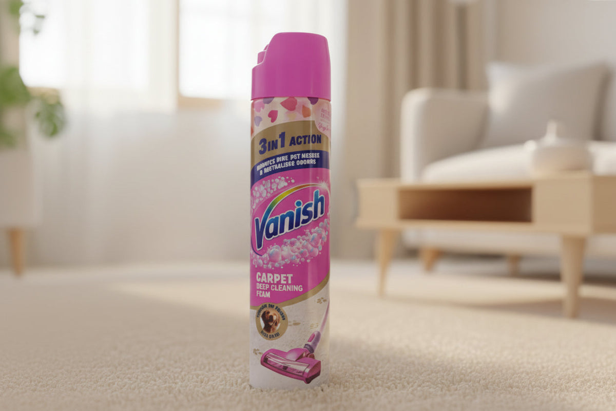 Vanish Carpet Deep Cleaning Foam 600ml